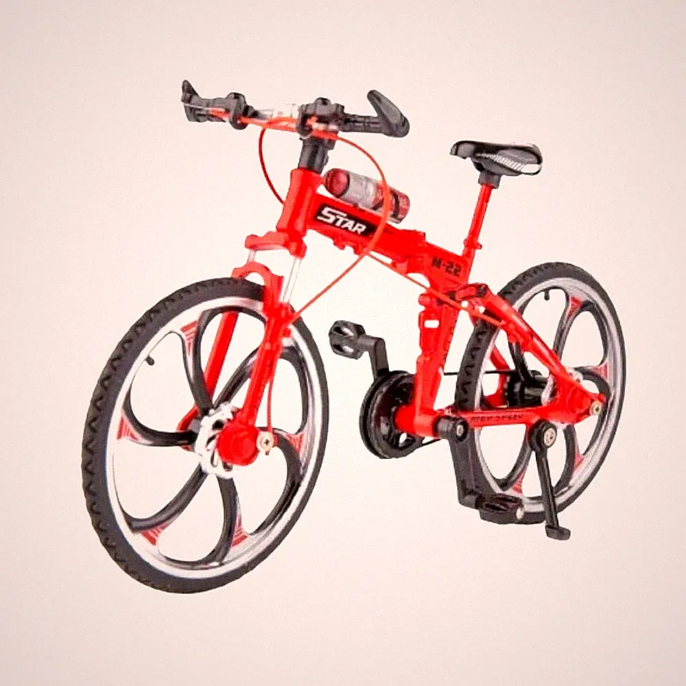 Model Bike Mountain 2019 Mtb Hardtail Bicycle 1:10 Scale Decor Mini Model No Box